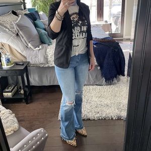 Kancan Distressed High Rise Flare Jeans 4 pairs left!